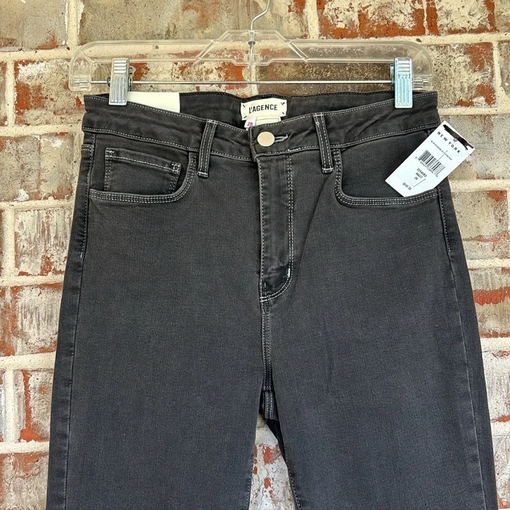 L’Agence Margot‎ Dark Graphite High Rise Skinny Jeans